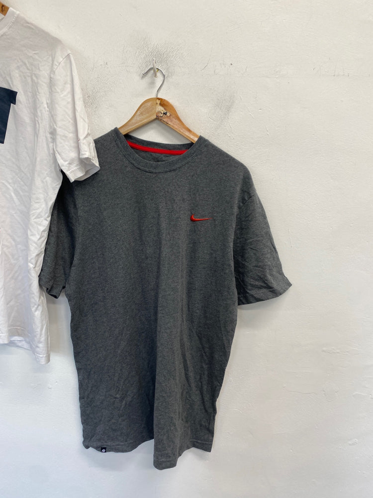 Classic duo Nike T-Shirt uk XL White grey KM001 #5