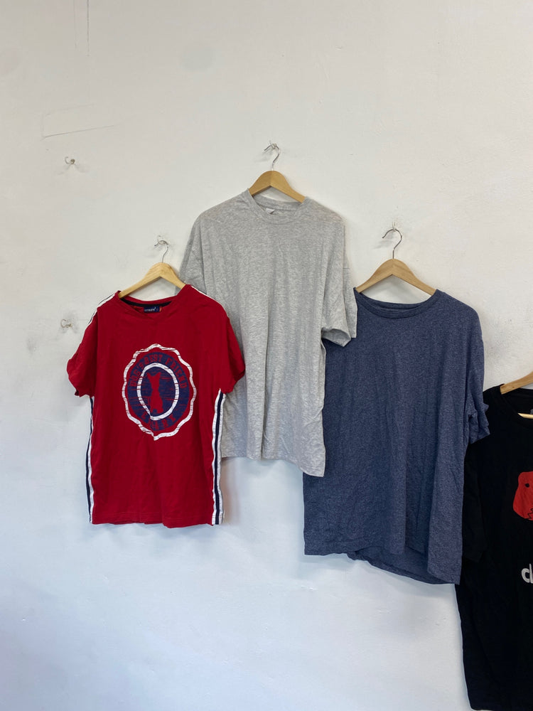 Fabulous bundle Screen stars T-Shirts 2XL multicolor various brands #18 KM001