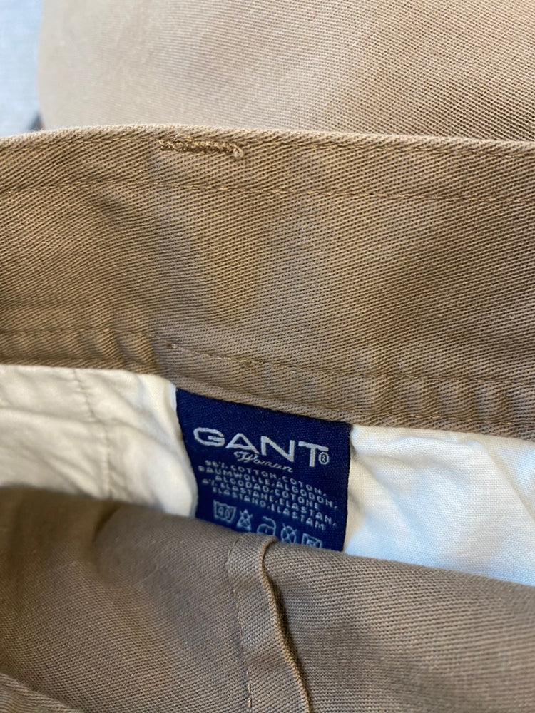 Stunning GANT Shorts Uk20 Fawn Brown kM001