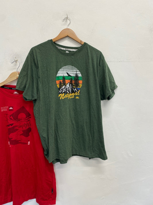 Fabulous trio Columbia T-Shirt Uk xxL White #16 KM001