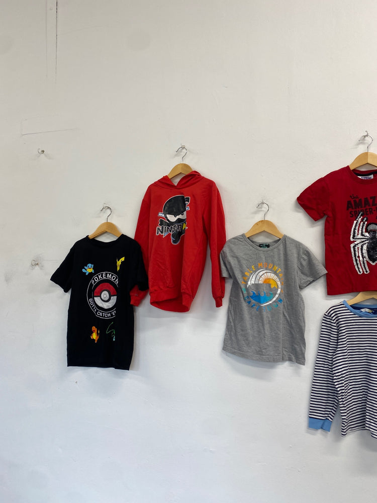 Stunning John lewis Children's T-shirts and Long Sleeve Shirts Age 9-10 Multicolor cartoon bundle #11 KM001