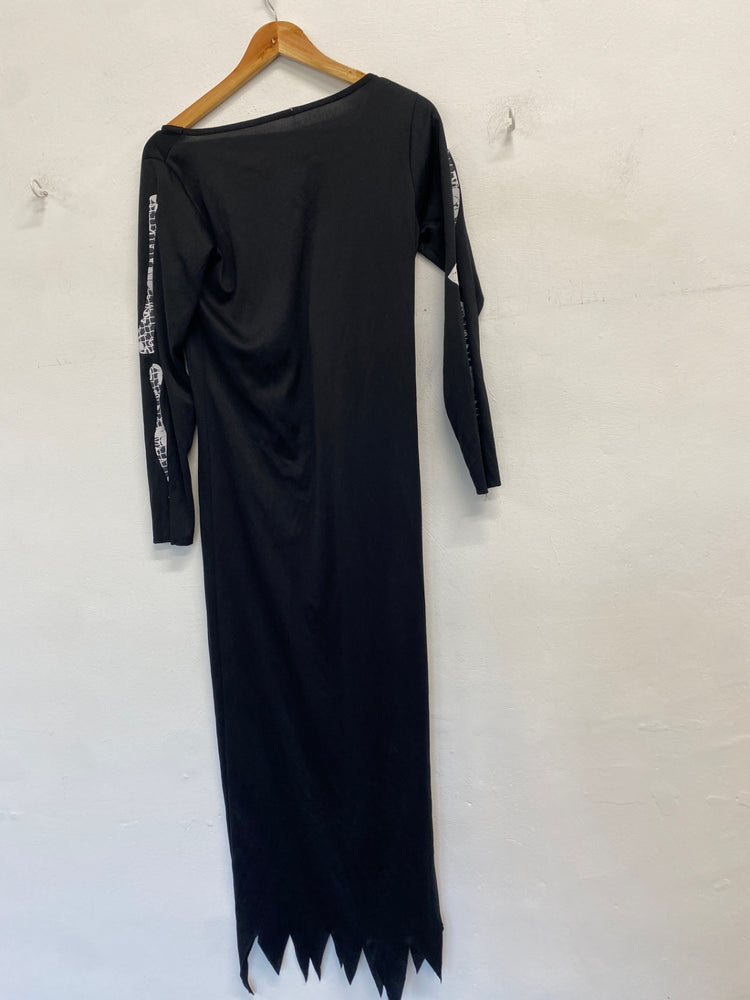 Stunning No brand Costume Dress Uk L Black and white skeleton Halloween KM001