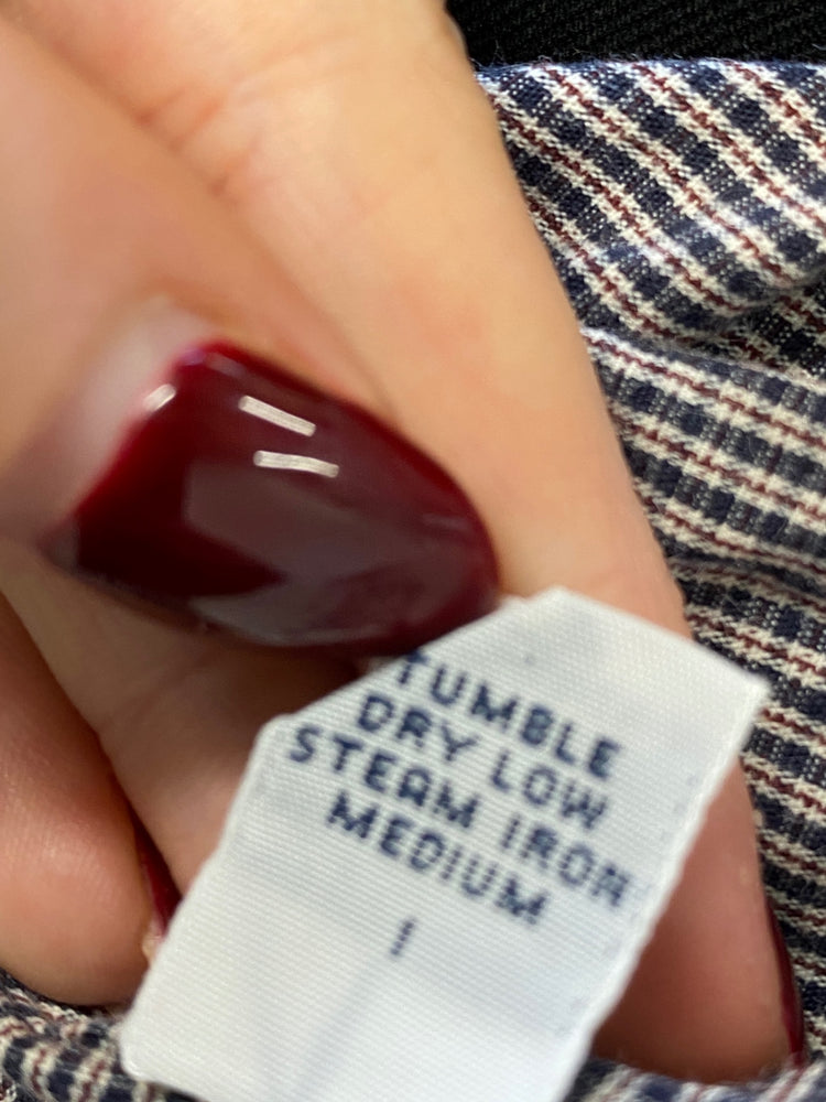 Stunning Polo Ralph Lauren Shirt Uk L Brown and white checkered KM001