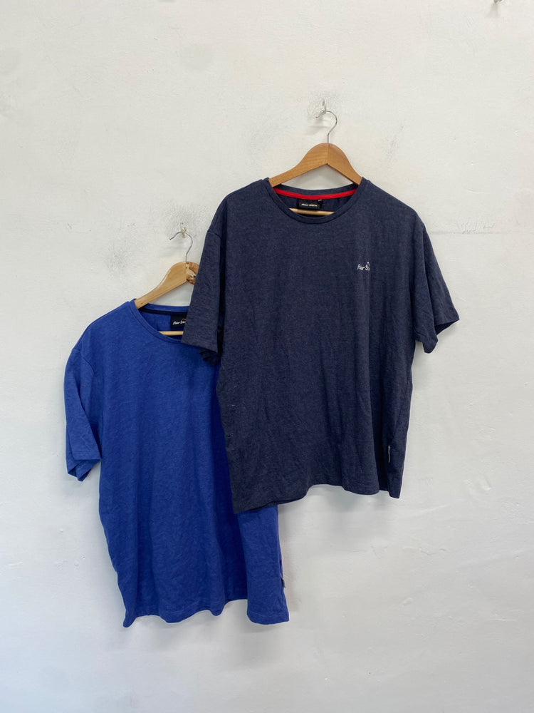 Classic Peter storm T-Shirt uk XL Blue and grey duo #14 KM001