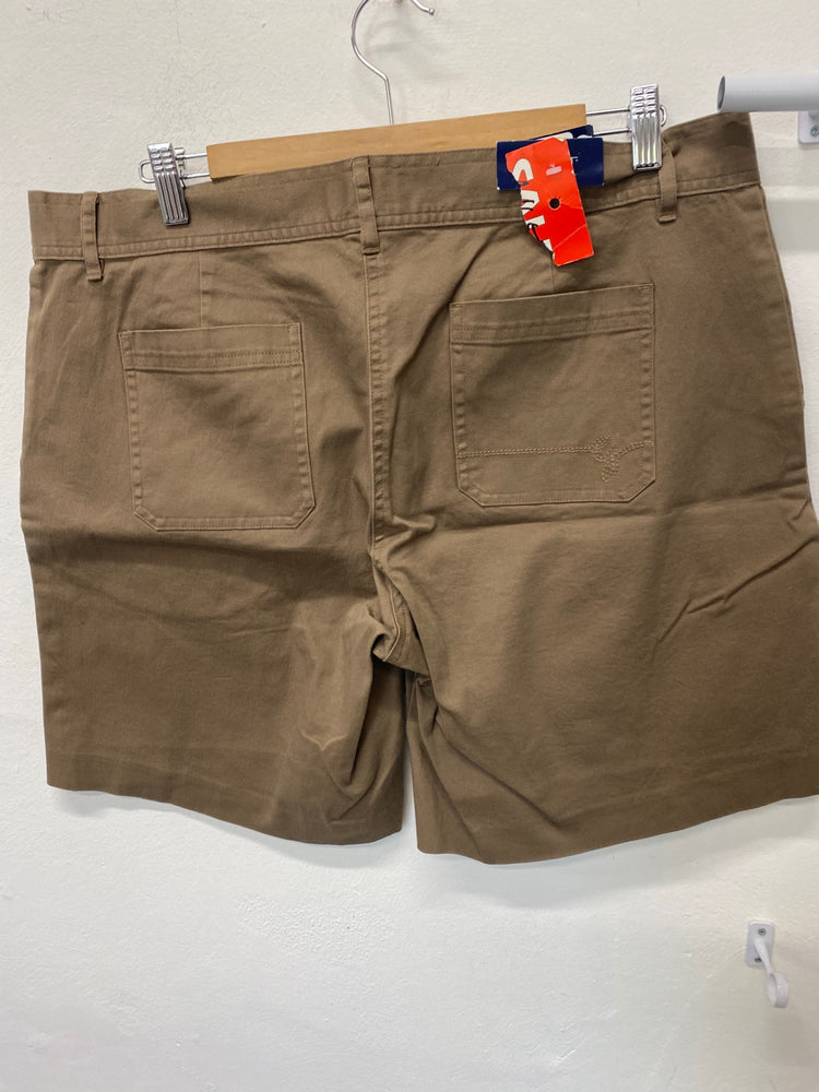 Stunning GANT Shorts Uk20 Fawn Brown kM001