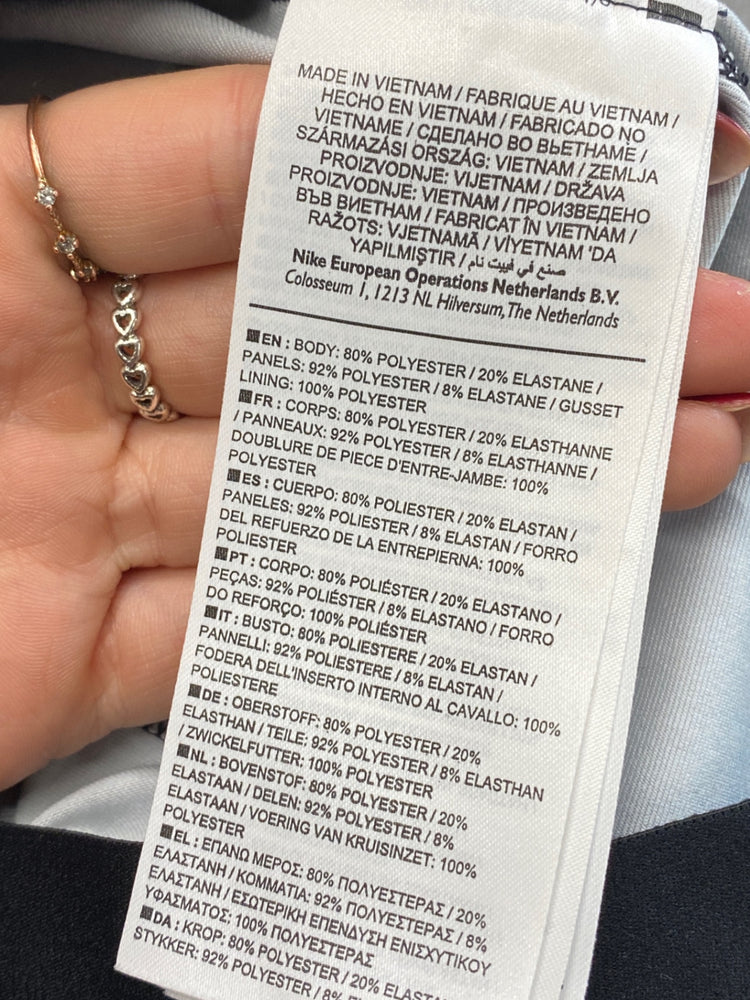 Stunning Nike Pro Leggings Uk s Black splatter active BB001