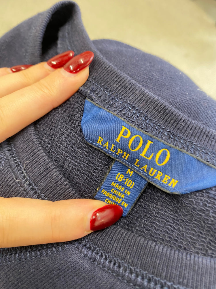 Classic Polo Ralph Lauren Sweatshirt 8-10 Navy blue BB001