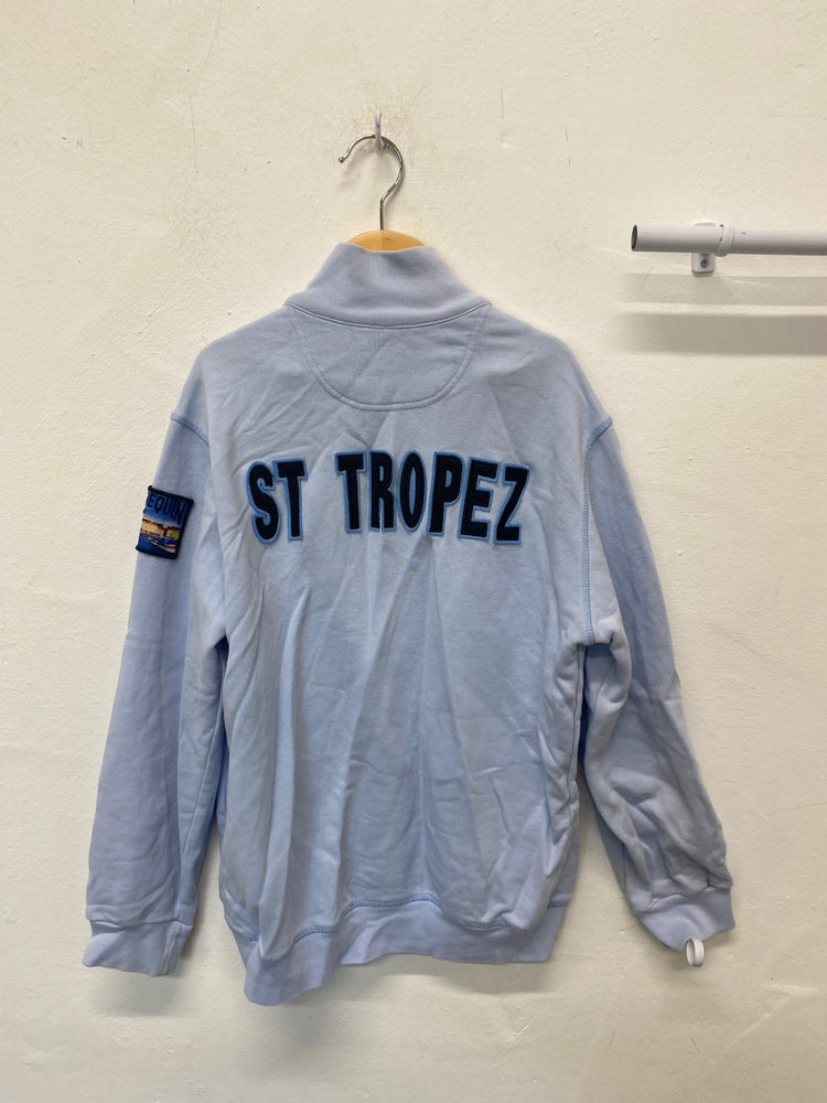 Classic Vilebrequin Hoodie Age10 Light Blue St Tropez BB001
