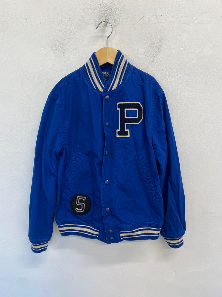 Classic Polo Ralph Lauren Jacket varsity Age 10-12 Blue BB001