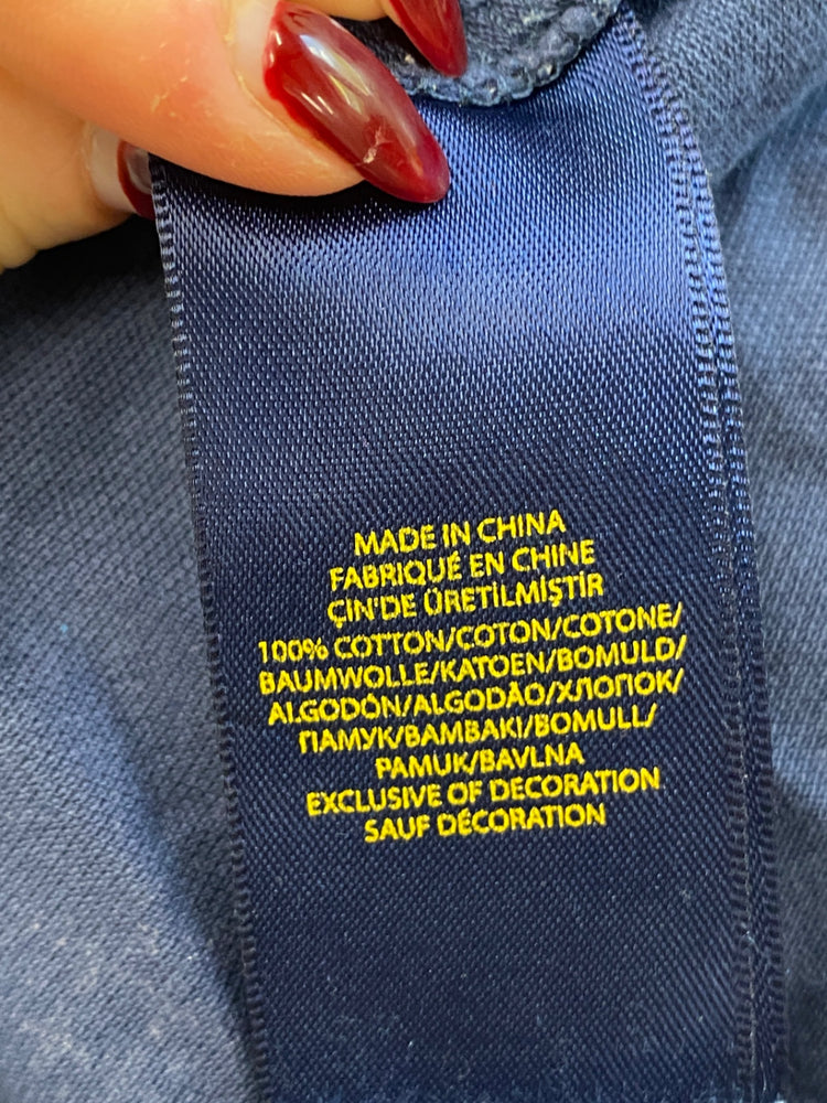 Classic Polo Ralph Lauren Dress Age 6 Navy paisley BB001