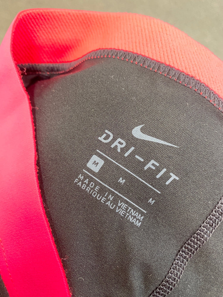 Stunning Nike Athletic Leggings Uk M Black pink BB001