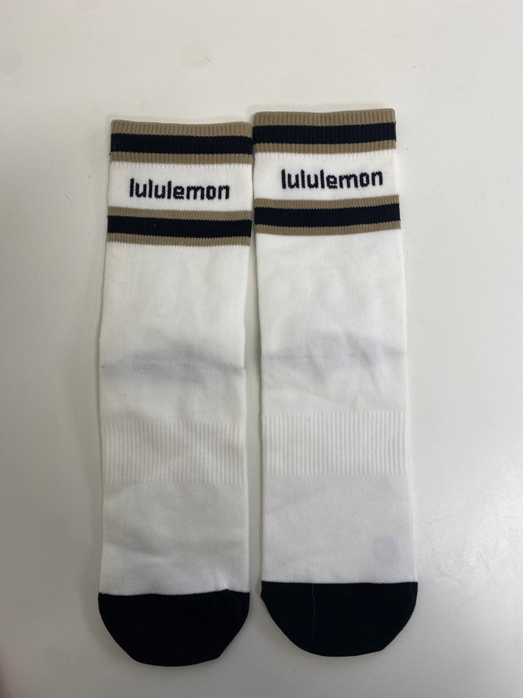 Classic Lululemon Socks S White beige BB001