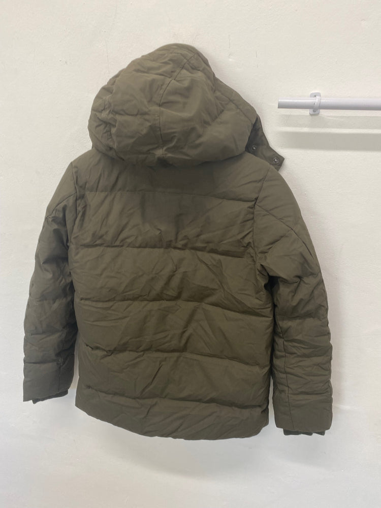 Classic Pyrenex down filled Puffer Jacket Age 14 Olive Green BB001