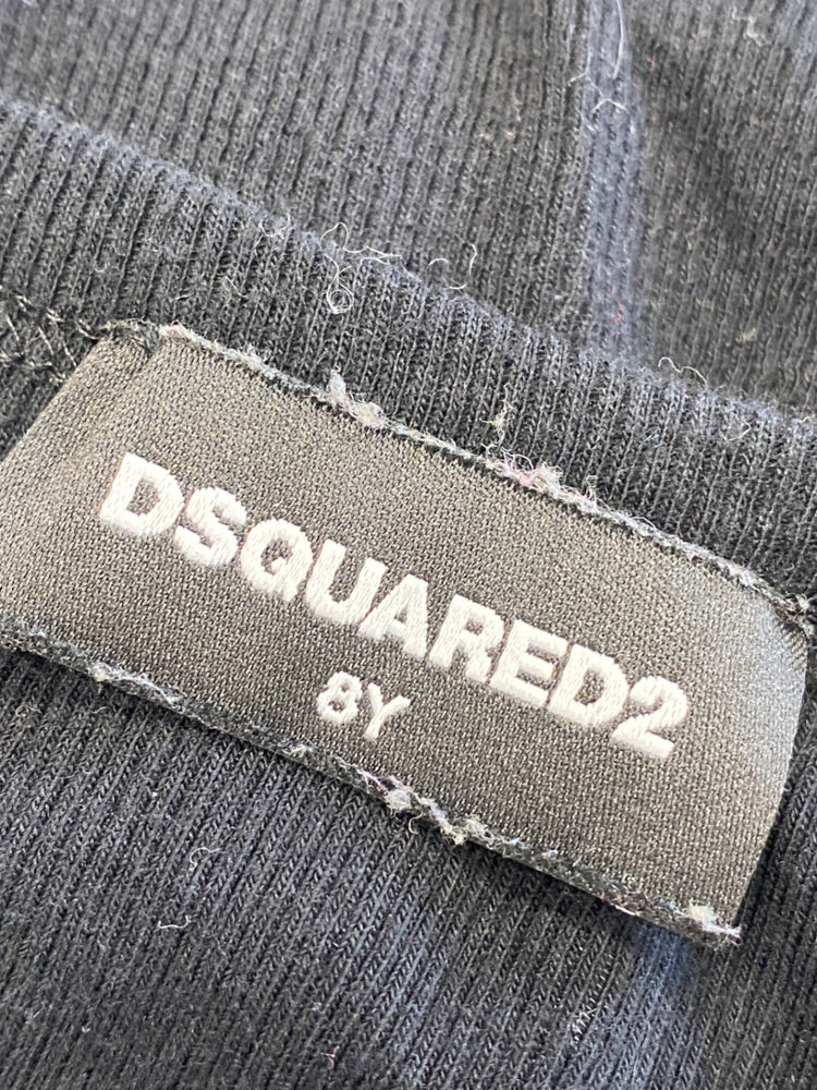 Classic Dsquared2 Tank Top Age 8 Black summer BB001