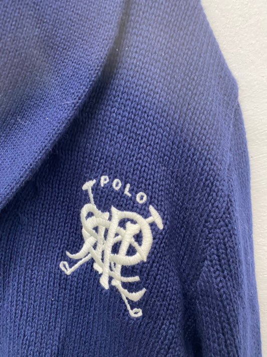 Classic Polo Ralph Lauren Cardigan Age 10-12 Navy blue BB001