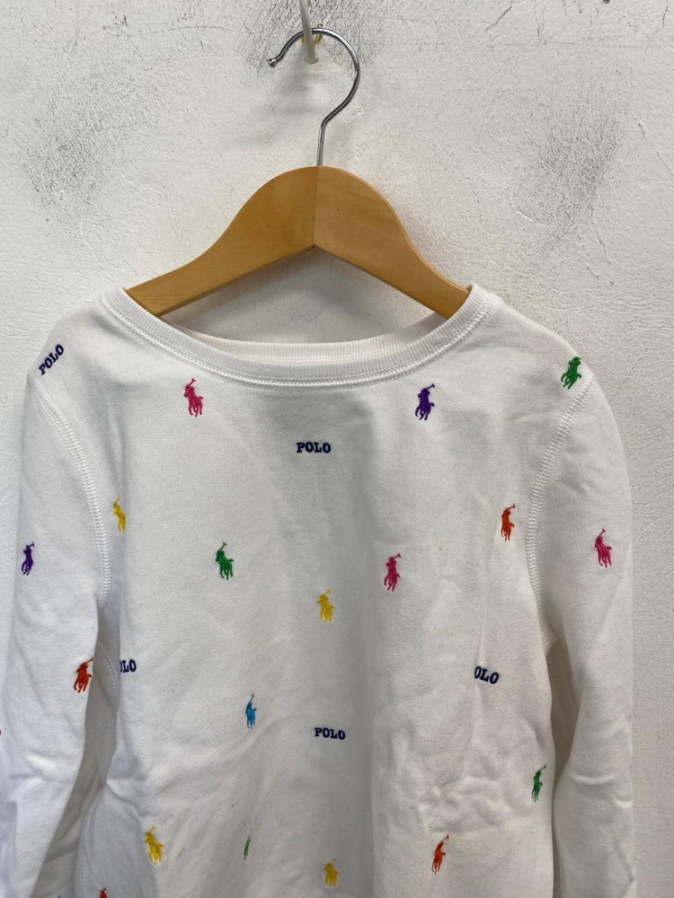 Classic Polo Ralph Lauren Sweater Age 8-10 Multicolor pattern BB001