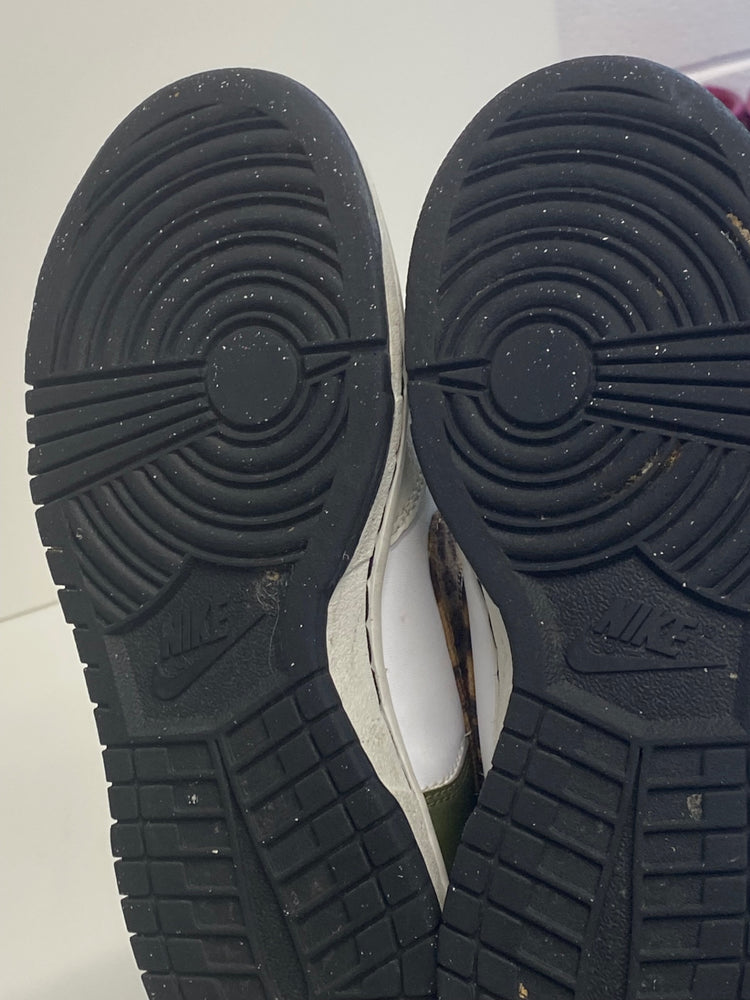 Classic Nike Dunk Low (GS) Leopard Sneakers Uk3 Leopard Print BB001