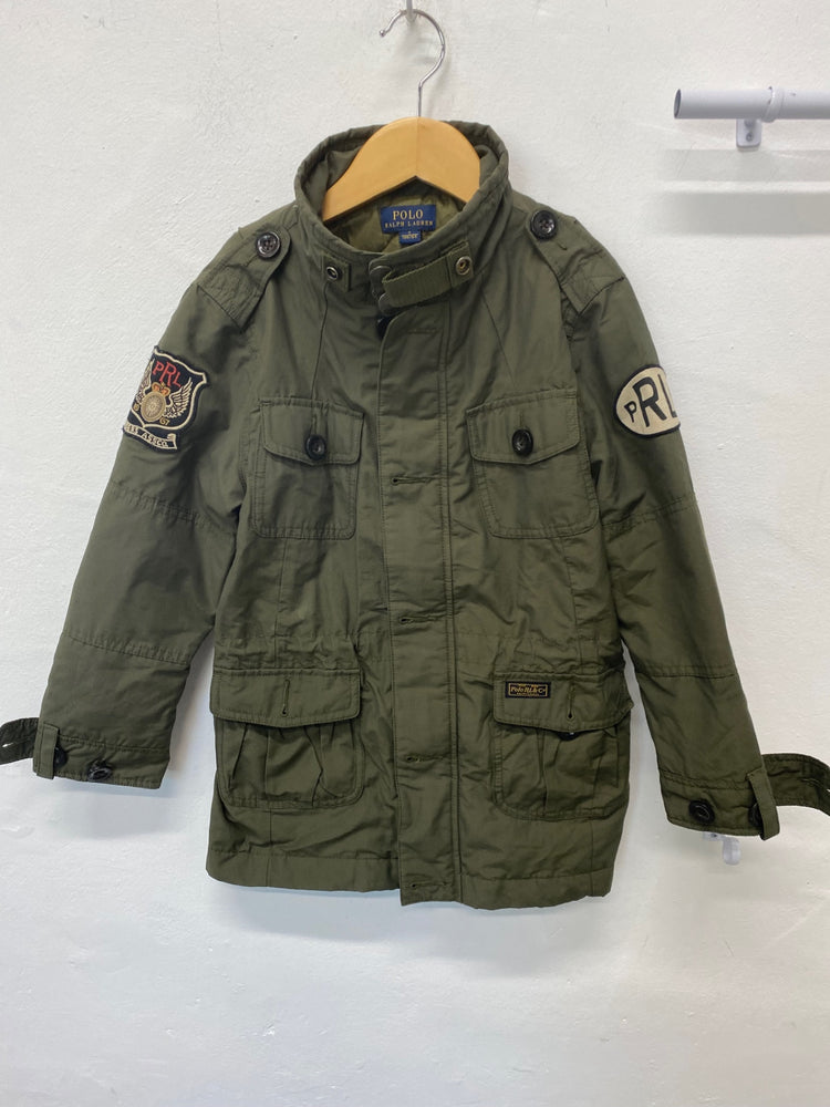 Classic Polo Ralph Lauren Field Utility Jacket Age 7 Khaki Iconic BB001