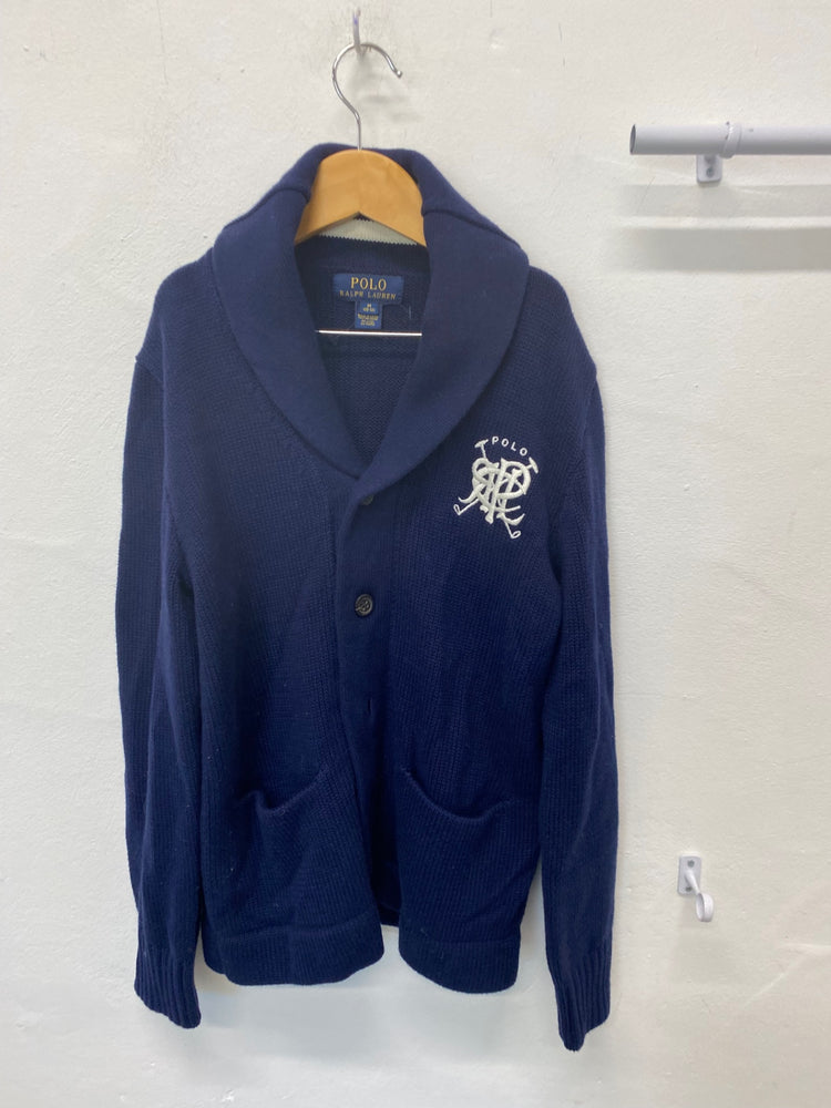 Classic Polo Ralph Lauren Cardigan Age 10-12 Navy blue BB001