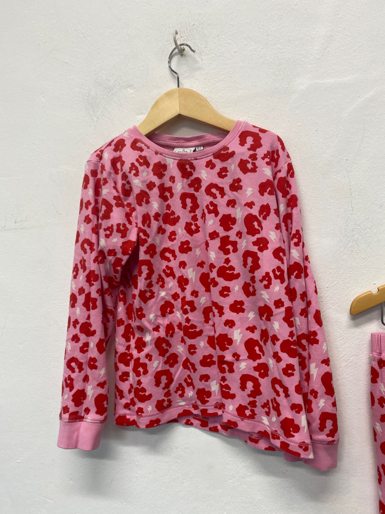 Classic Scamp & dude Pajamas set Age 10-11 Pink & Red BB001