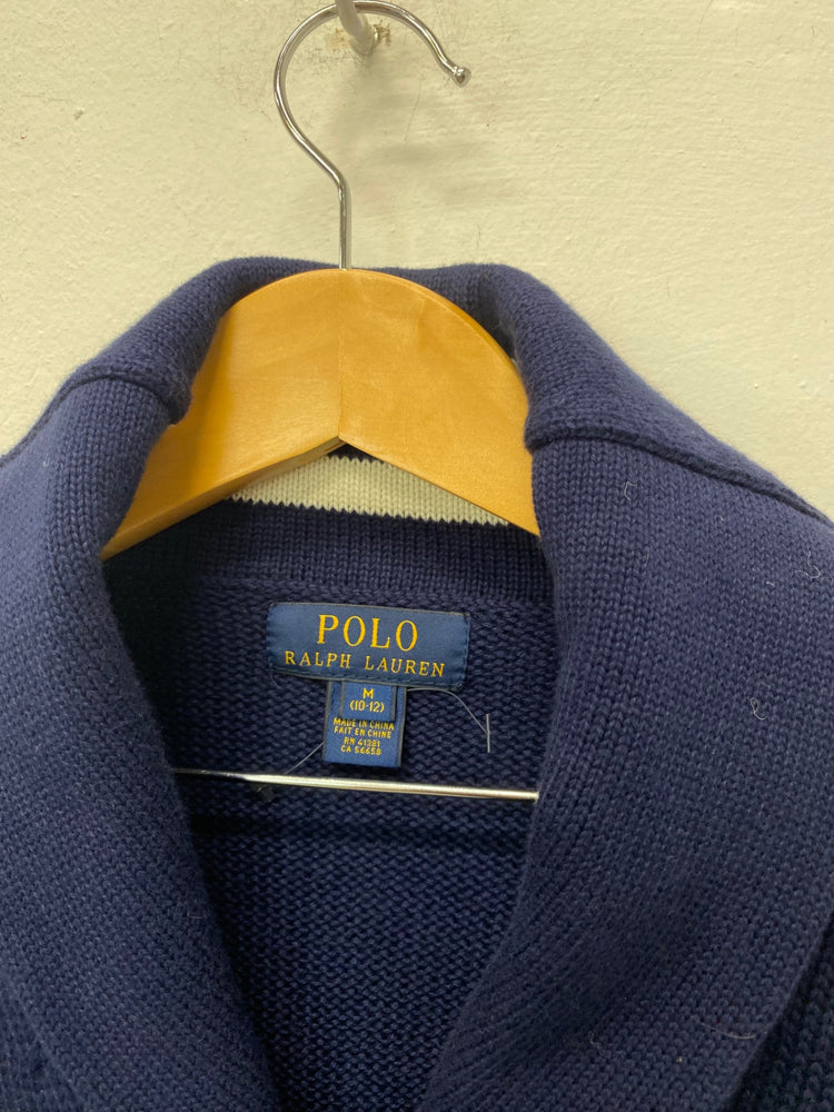 Classic Polo Ralph Lauren Cardigan Age 10-12 Navy blue BB001