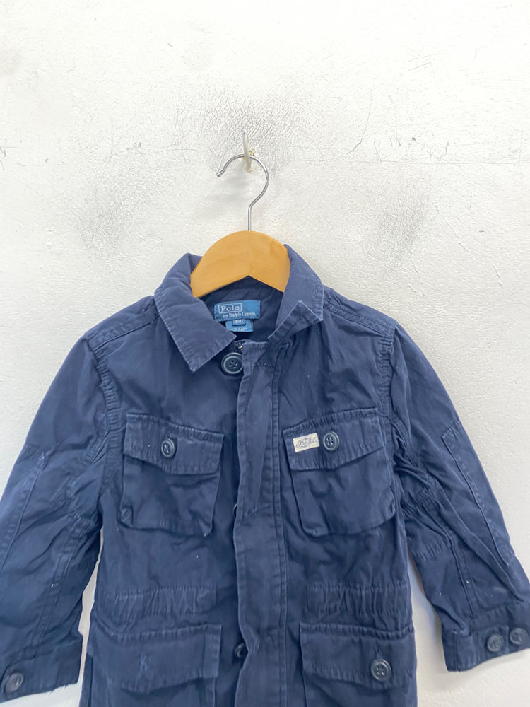 Classic Polo Ralph Lauren Jacket Age 4 Navy Blue BB001