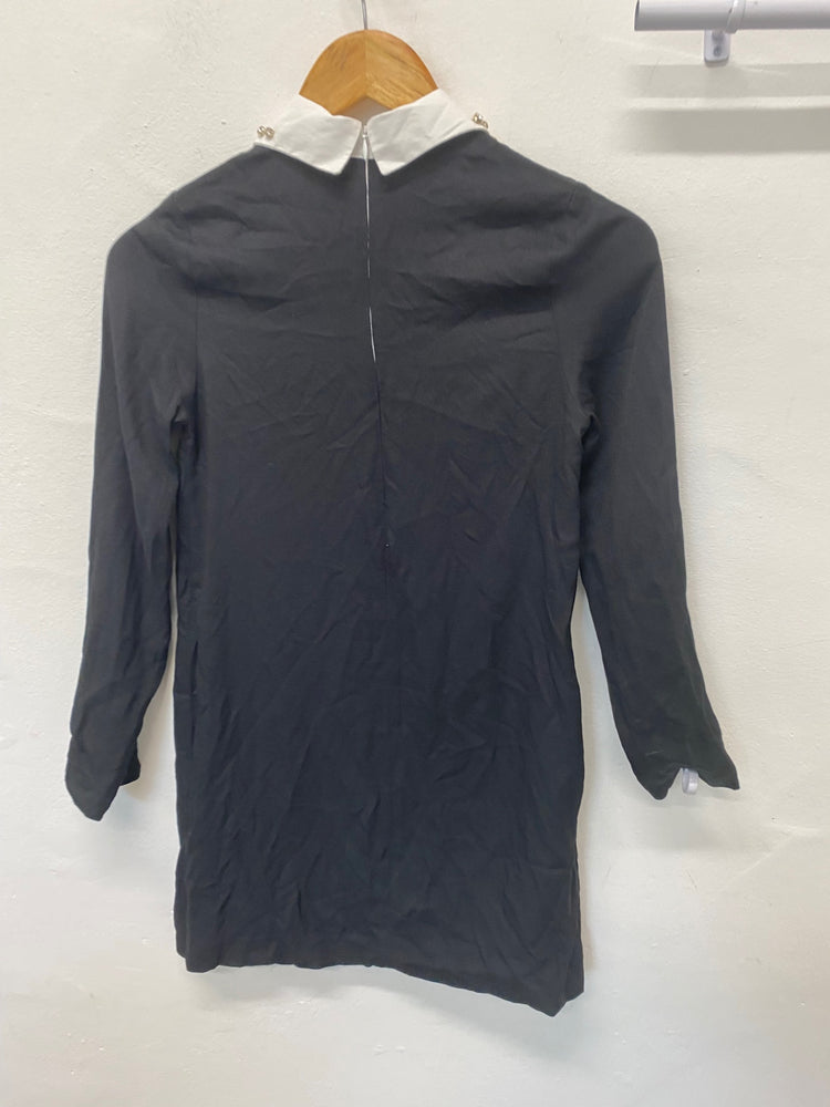 Classic N°21 Mini Dress UK 10 Black embellished collar BB001