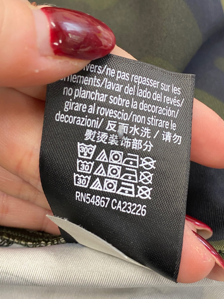 Stunning Victoria secrets pink Leggings Uk M Camouflage khaki BB001