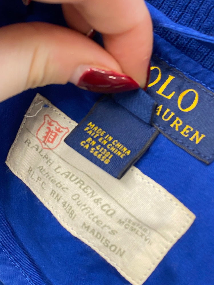 Classic Polo Ralph Lauren Jacket varsity Age 10-12 Blue BB001