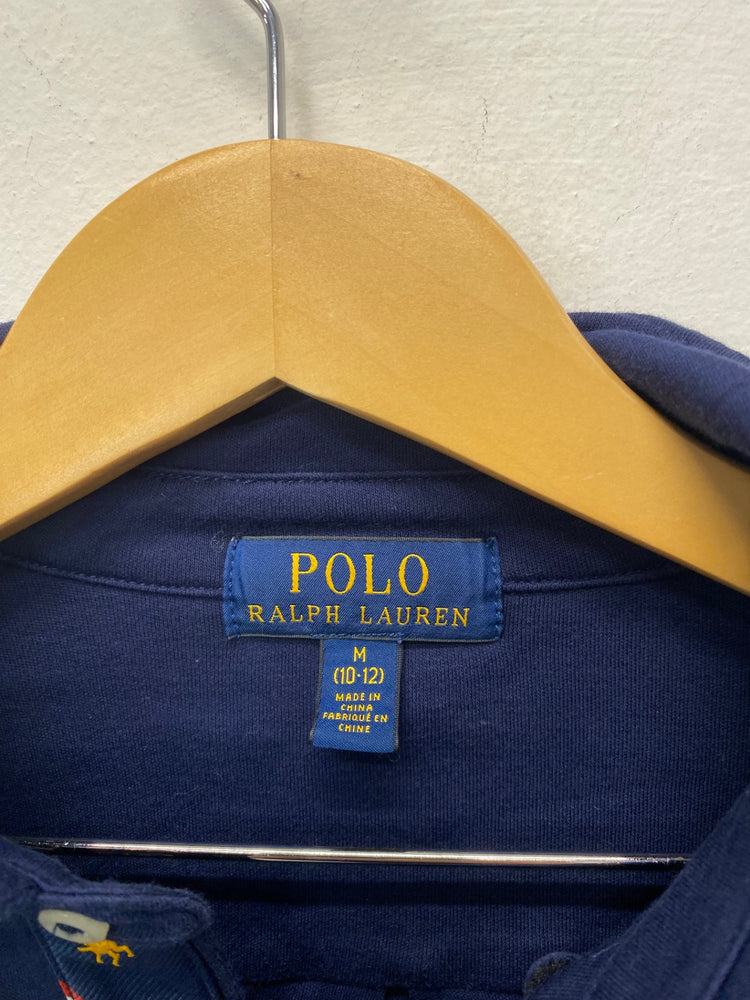 Classic POLO Ralph Lauren Shirt Age 10-12 Navy blue BB001