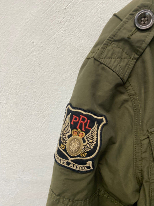 Classic Polo Ralph Lauren Field Utility Jacket Age 7 Khaki Iconic BB001