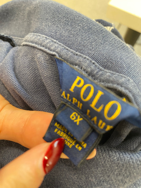 Classic Polo Ralph Lauren Dress Age 6 Navy paisley BB001