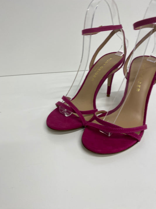 Stunning Kurt Geiger High Heeled Sandals uk4 Magenta occasion Events BB001