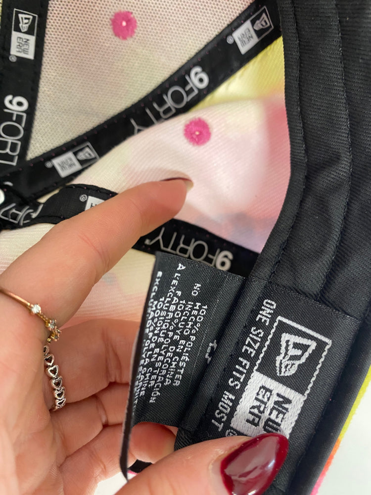 Stunning New Era Baseball Cap One Size Multicolor tie dye BB001