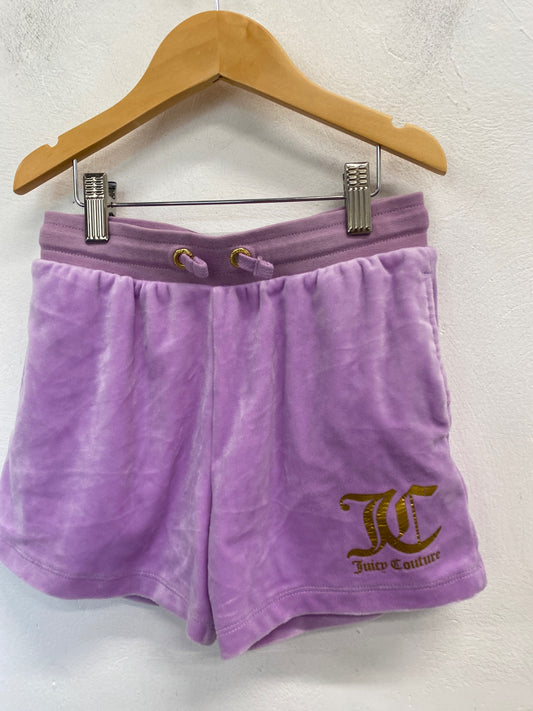 Classic Juice Couture Shorts Age 9-10 Lilac BB001