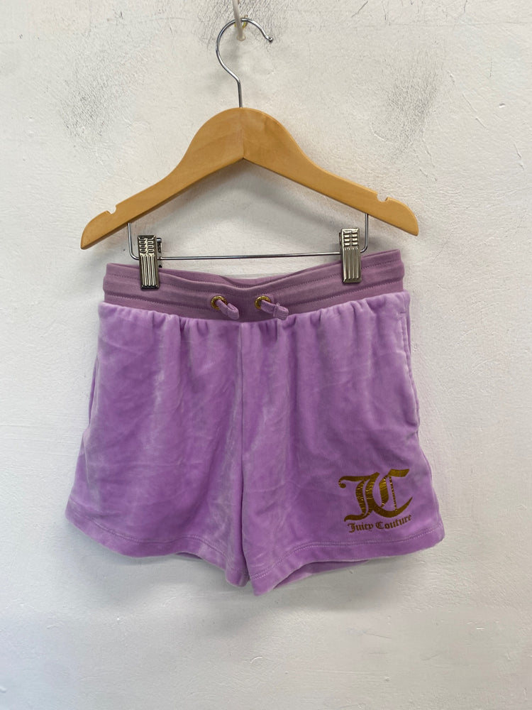 Classic Juice Couture Shorts Age 9-10 Lilac BB001