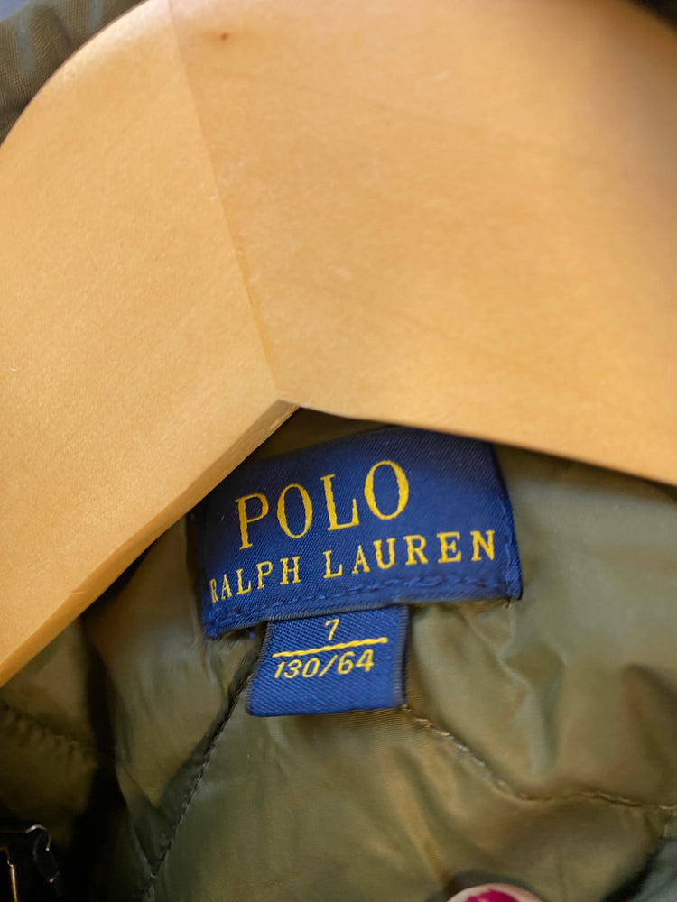 Classic Polo Ralph Lauren Field Utility Jacket Age 7 Khaki Iconic BB001