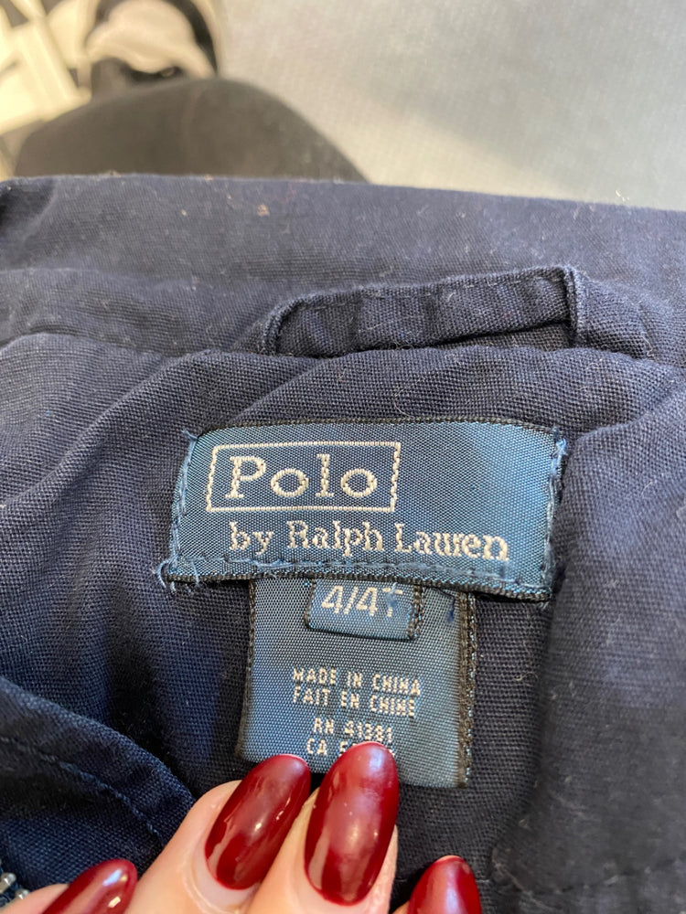 Classic Polo Ralph Lauren Jacket Age 4 Navy Blue BB001