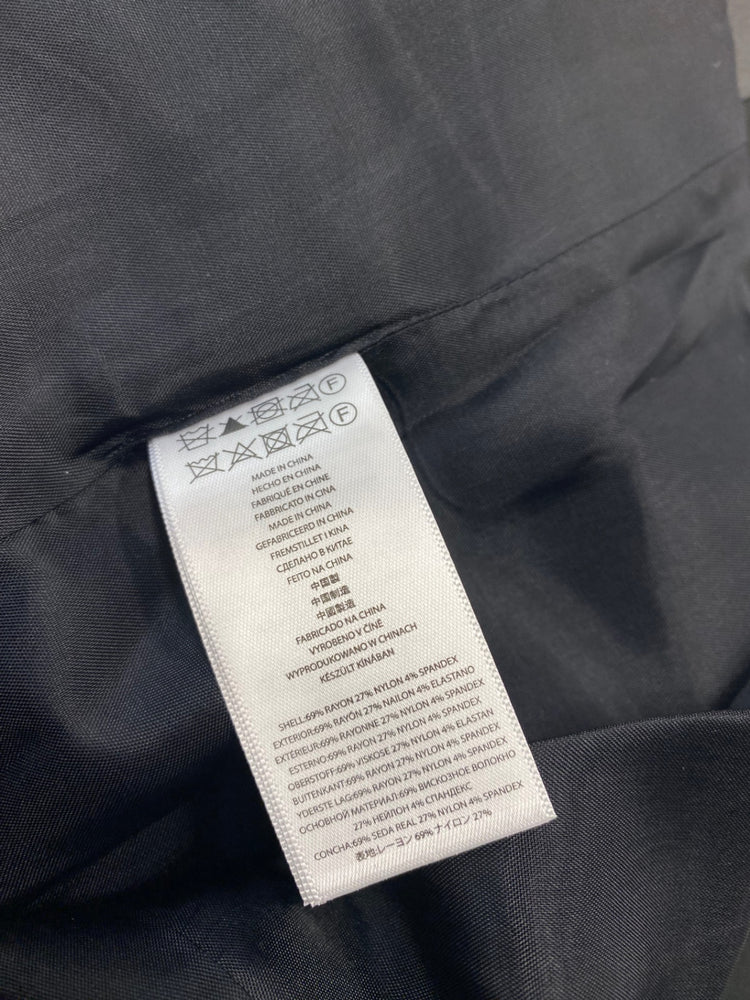 Stunning Michael Kors Blazer uk12 Black leather BB001