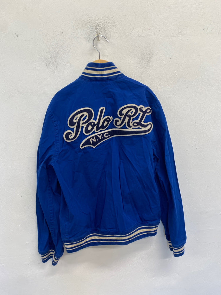 Classic Polo Ralph Lauren Jacket varsity Age 10-12 Blue BB001