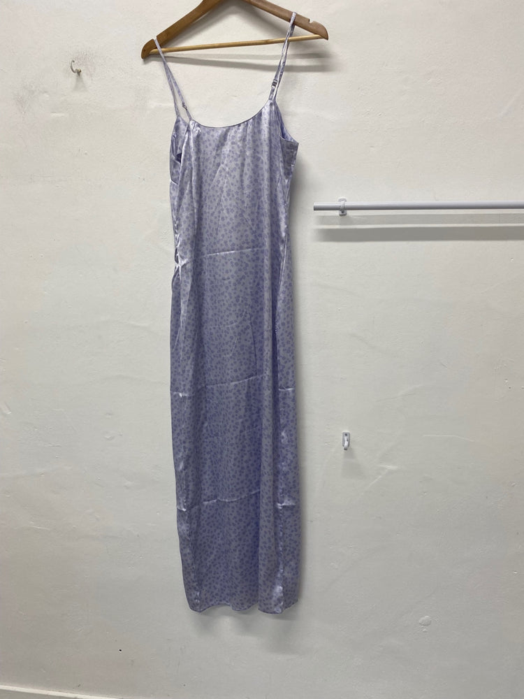 Stunning Heartbreak Dress UK 10 Lilac slip maxi dress AM006