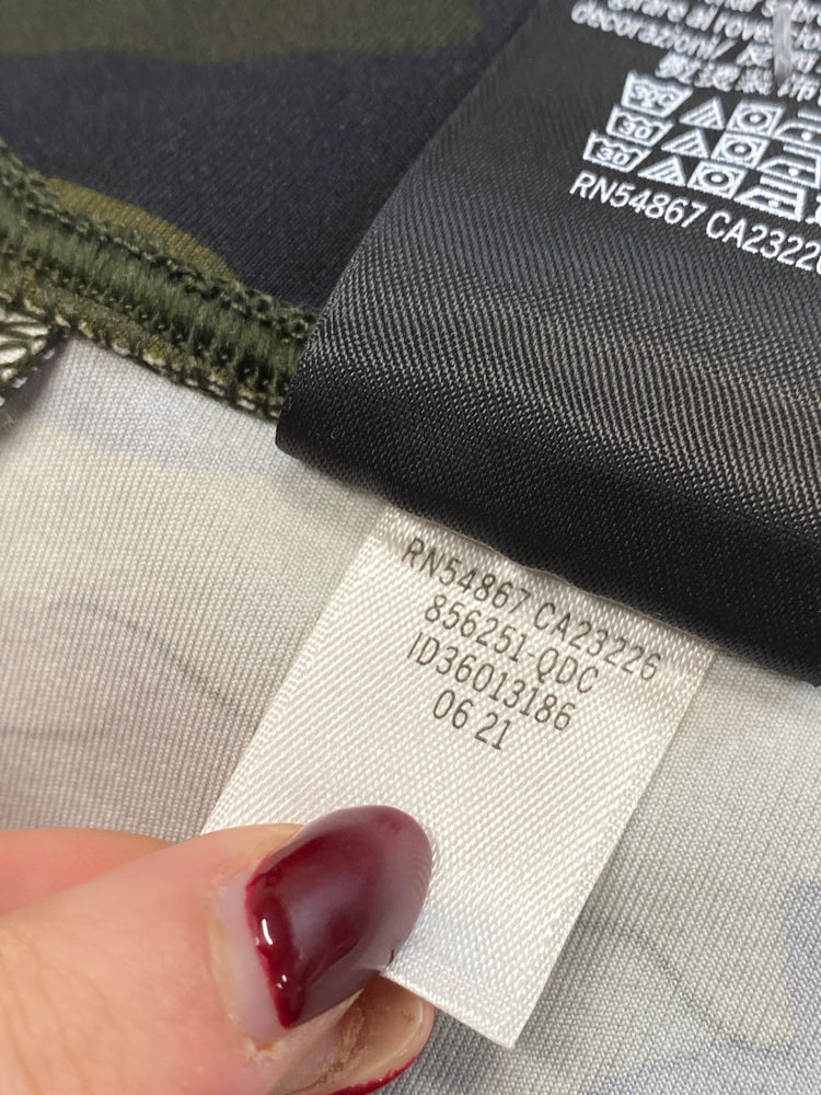 Stunning Victoria secrets pink Leggings Uk M Camouflage khaki BB001