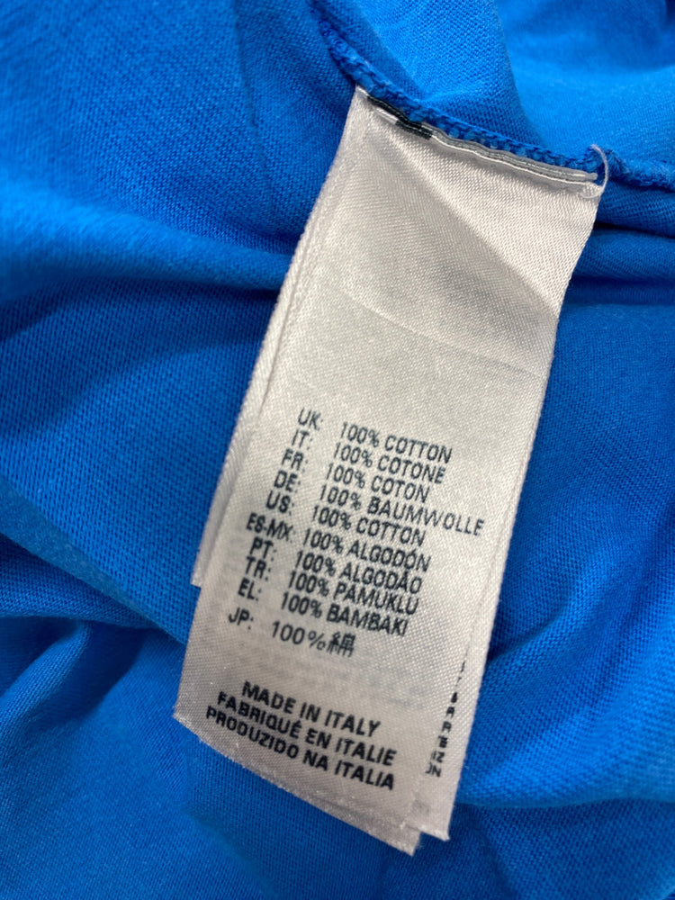 Classic Dsquared2 T-Shirt Age 12 Blue distressed BB001