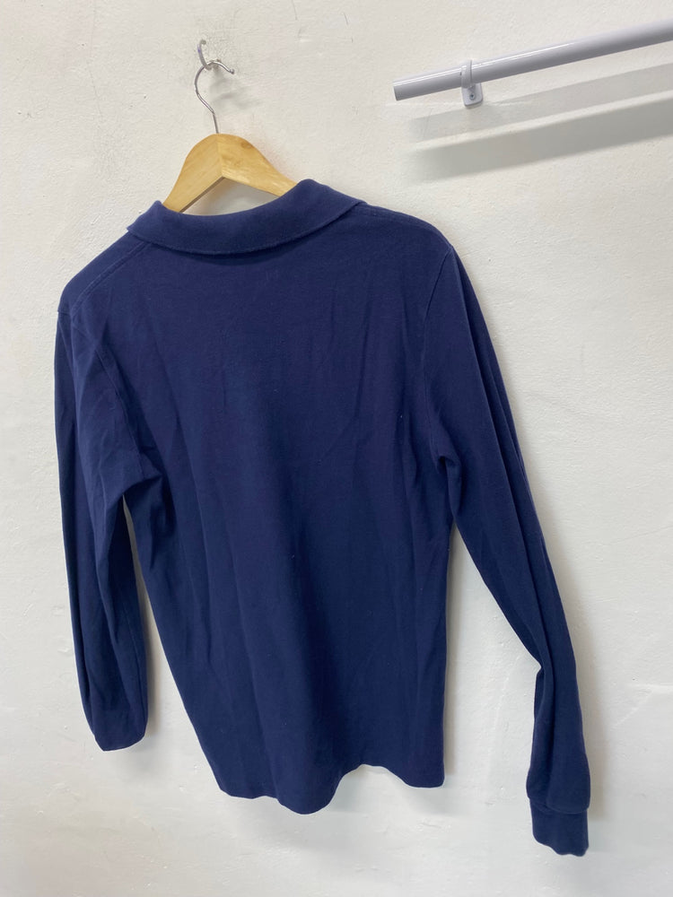 Classic Ralph Lauren Polo shirt Uk M Navy blue & Pink BB001