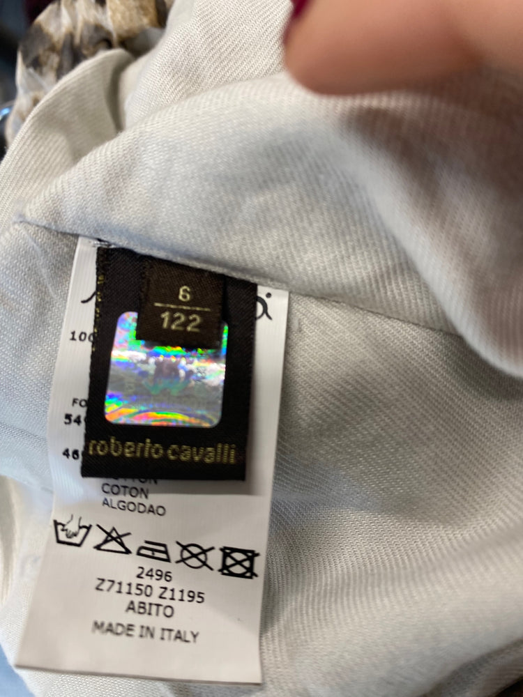 Classic Roberto Cavalli Dress Age 5-6 Leopard Print BB001