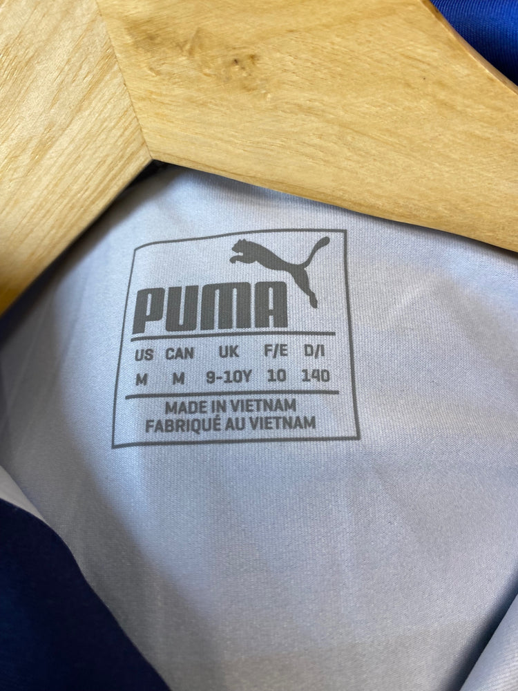 Classic Puma Rugby Polo Shirt Age 9-10 Blue & Navy BB001