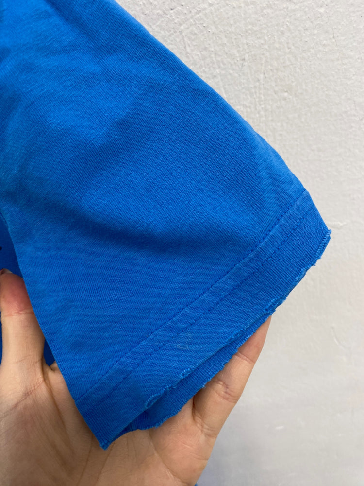 Classic Dsquared2 T-Shirt Age 12 Blue distressed BB001