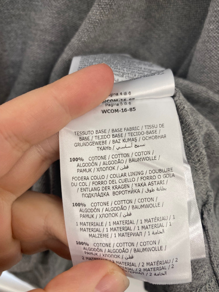 Classic Moncler Polo Shirt 11-12 Years Grey BB001