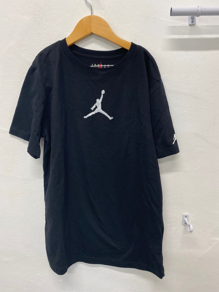 Classic Jordan Air T-shirt Age 13-15 Black BB001