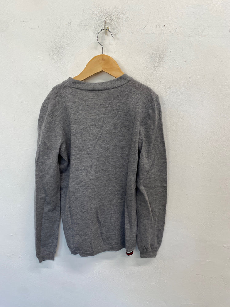 Classic Gucci Cardigan Age 12 Gray designer BB001